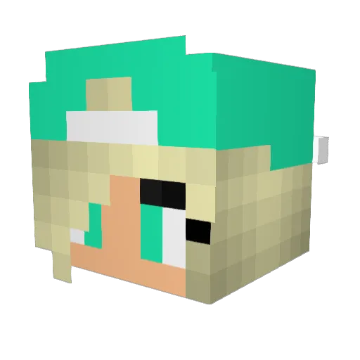 It_Rocks Minecraft avatar head, 3D render