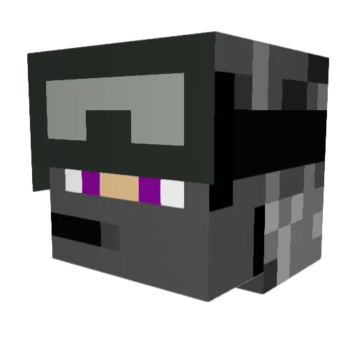 It_is_Iain Minecraft avatar head, 3D render