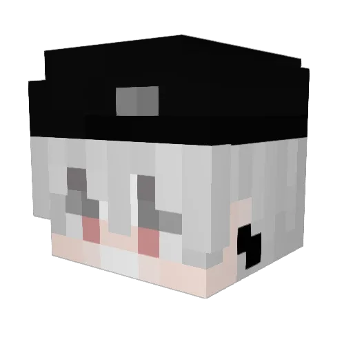 It_s_Alex Minecraft avatar head, 3D render