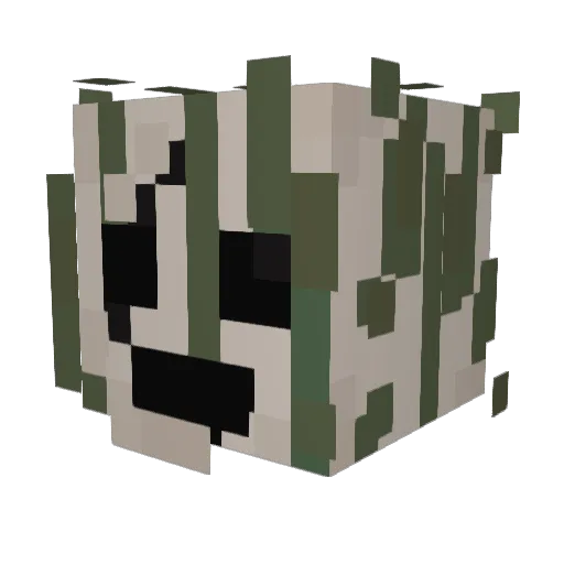 Itachiiscool961 Minecraft avatar head, 3D render