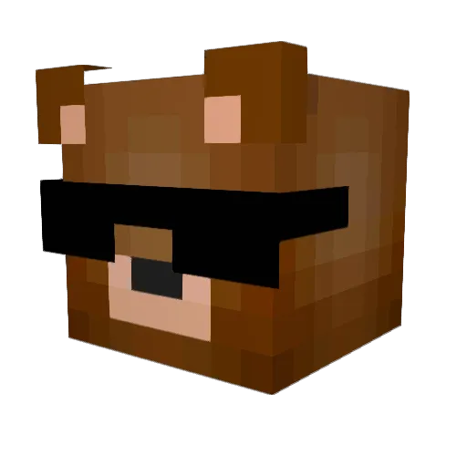 ItaliaFresh Minecraft avatar head, 3D render