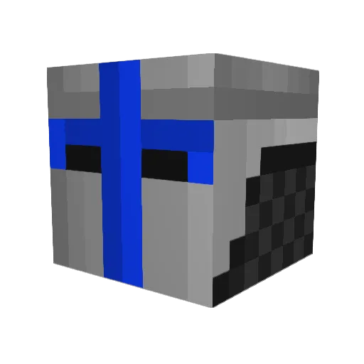 Italian_o_d Minecraft avatar head, 3D render