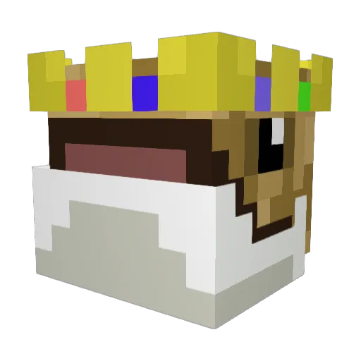Italianguy88 Minecraft avatar head, 3D render