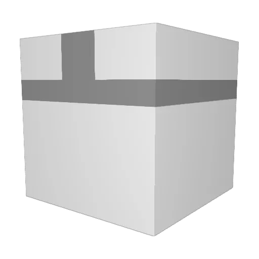 ItamarAlpha Minecraft avatar head, 3D render