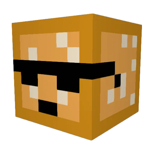Itasuke16 Minecraft avatar head, 3D render