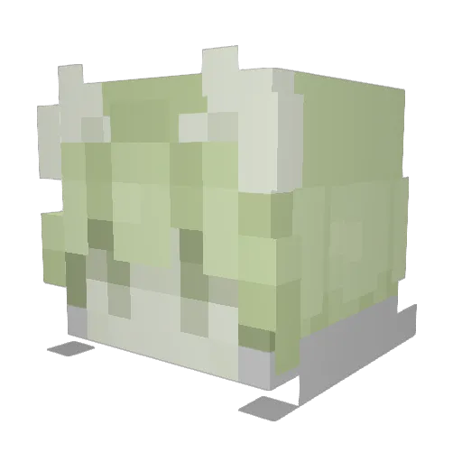 IthimClover Minecraft avatar head, 3D render