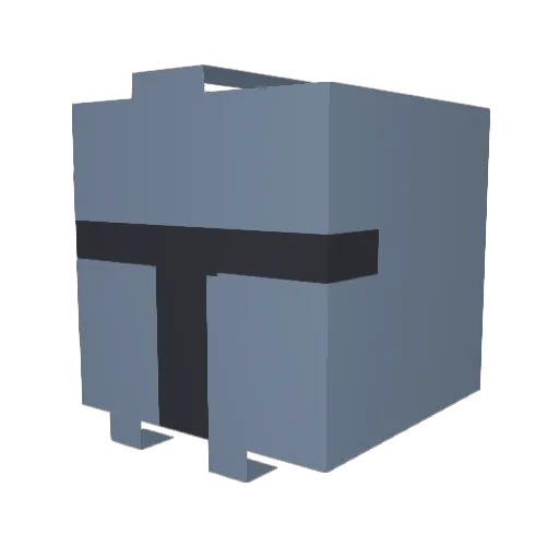 Ithrak Minecraft avatar head, 3D render