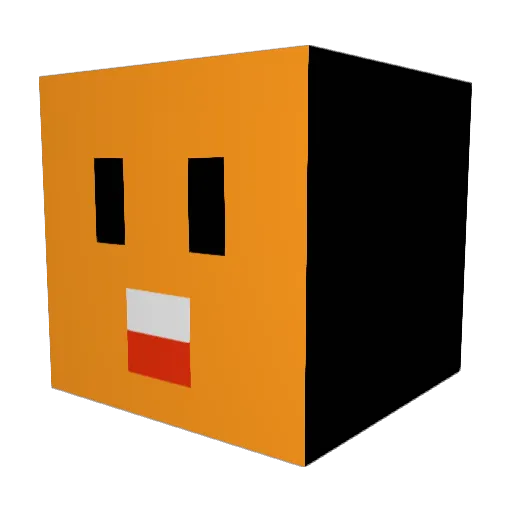 ItisSick Minecraft avatar head, 3D render