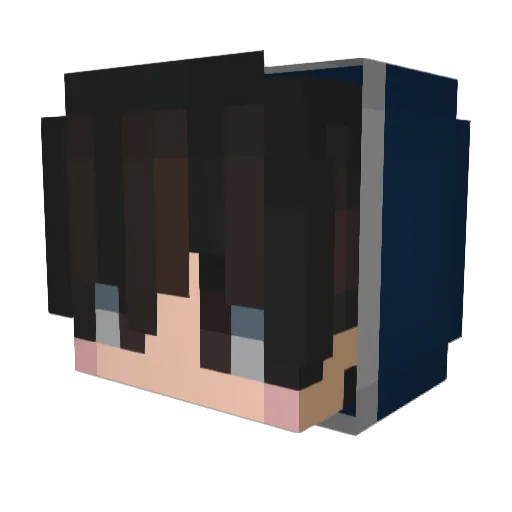 Itiswhatitis123 Minecraft avatar head, 3D render