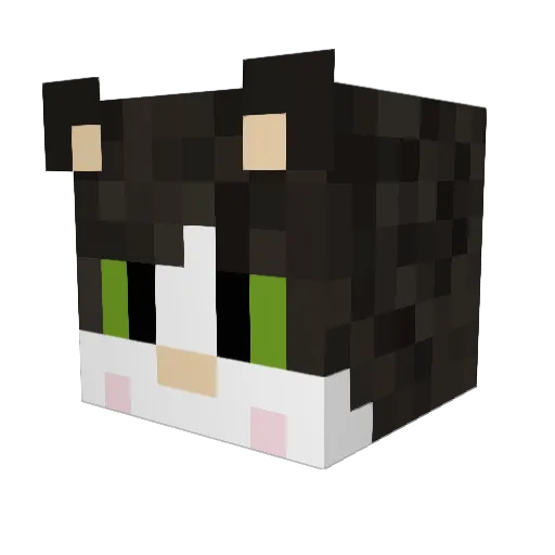 ItoGame3623 Minecraft avatar head, 3D render