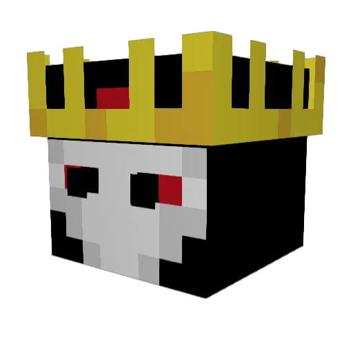 ItouchedEminem Minecraft avatar head, 3D render