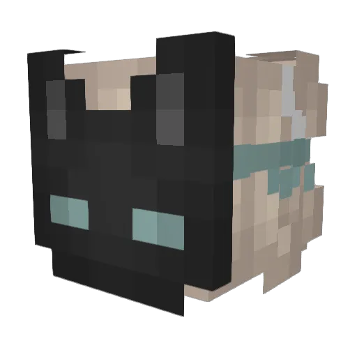 Its002 Minecraft avatar head, 3D render