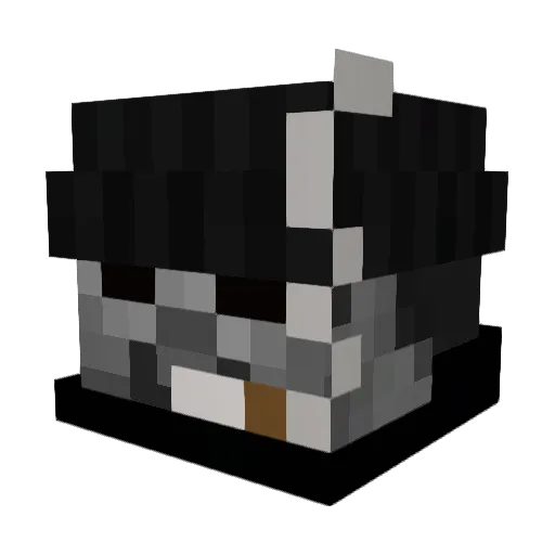 Its1Trist Minecraft avatar head, 3D render