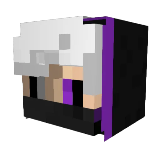 Its2Ezy Minecraft avatar head, 3D render