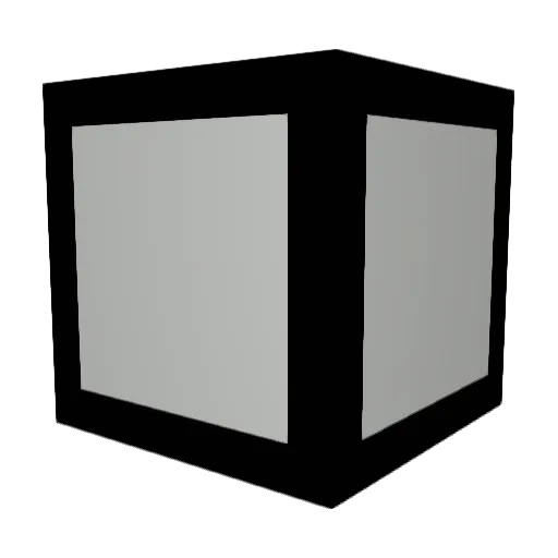 Its8BitPixel Minecraft avatar head, 3D render