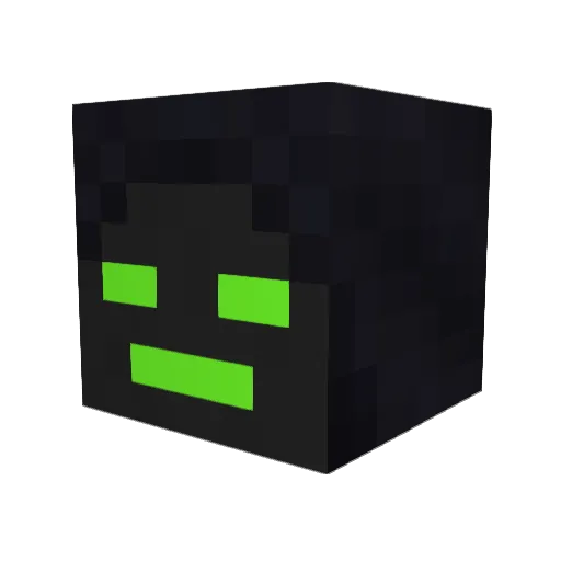 ItsAKSmith Minecraft avatar head, 3D render