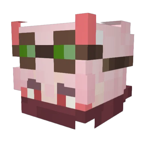 ItsANorthStar Minecraft avatar head, 3D render