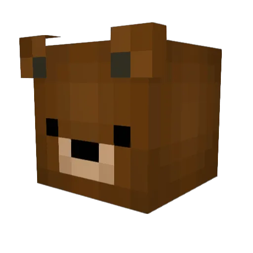 ItsAkiaTv Minecraft avatar head, 3D render