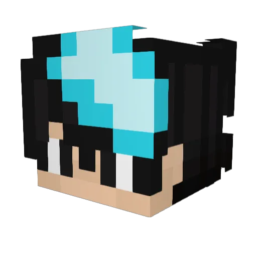 ItsAmir91 Minecraft avatar head, 3D render