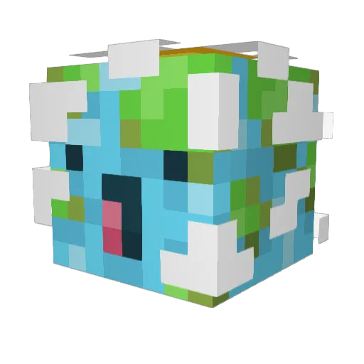 ItsAndrew782 Minecraft avatar head, 3D render