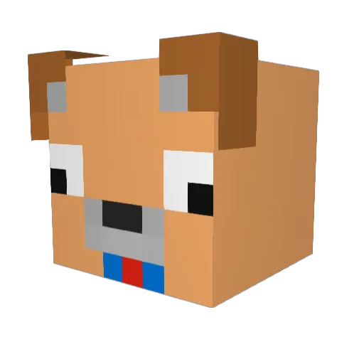 ItsArgosMC Minecraft avatar head, 3D render