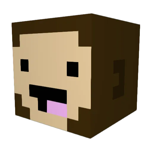 ItsAriff Minecraft avatar head, 3D render
