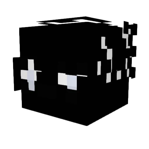 ItsAstrooo Minecraft avatar head, 3D render