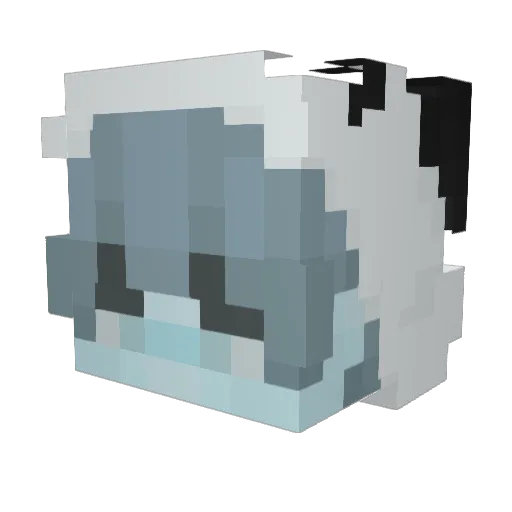 ItsBlaZerLol Minecraft avatar head, 3D render