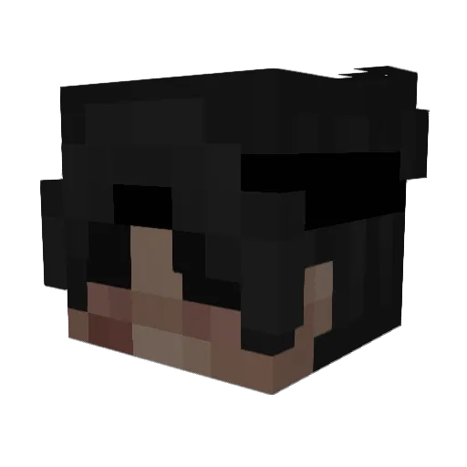 ItsCee Minecraft avatar head, 3D render
