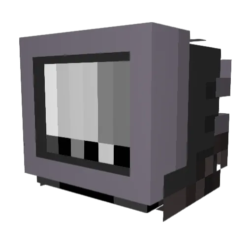 ItsChromie Minecraft avatar head, 3D render