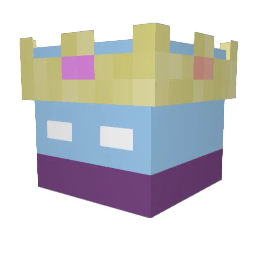 ItsCleat Minecraft avatar head, 3D render