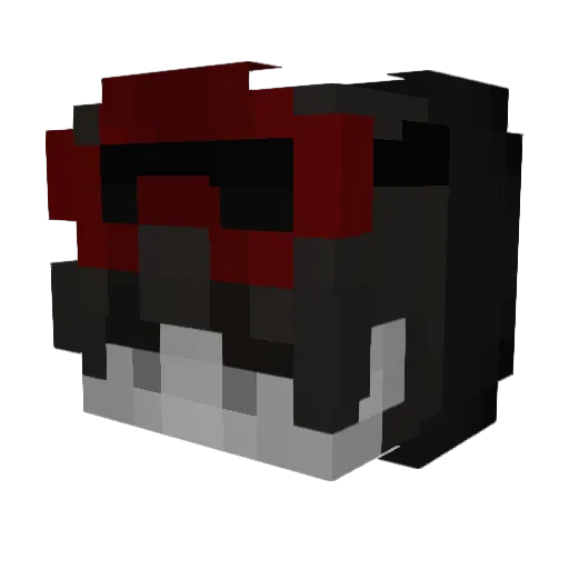 ItsCme Minecraft avatar head, 3D render