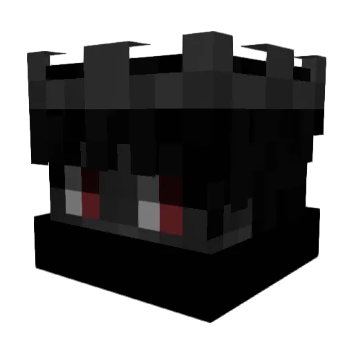 ItsDachaa Minecraft avatar head, 3D render