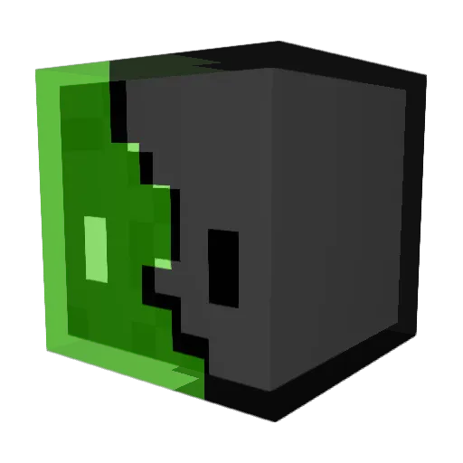 ItsDark121 Minecraft avatar head, 3D render