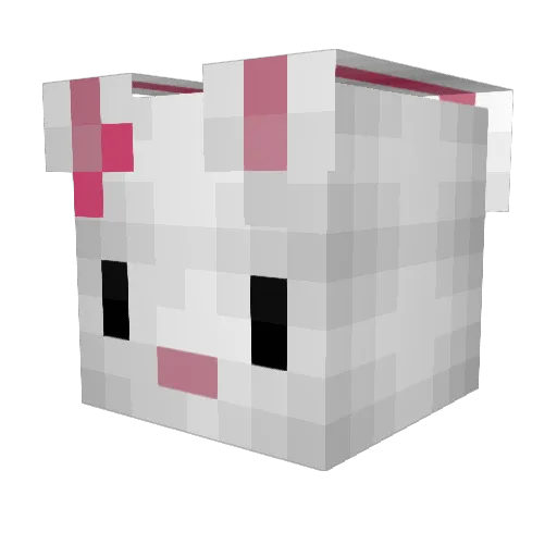 ItsDatGamerIzzy Minecraft avatar head, 3D render