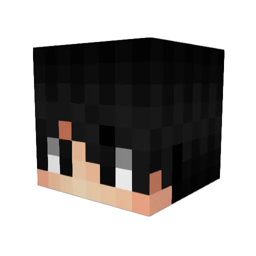 ItsDefine Minecraft avatar head, 3D render
