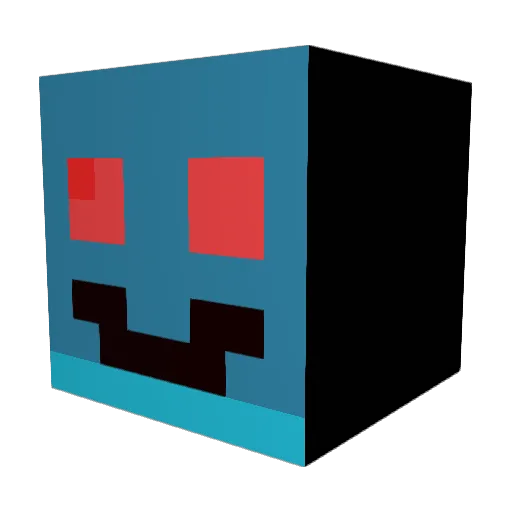 ItsDeimoz Minecraft avatar head, 3D render