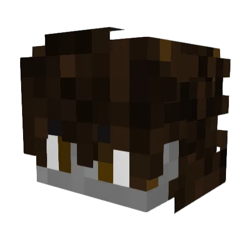 ItsDemirHere Minecraft avatar head, 3D render