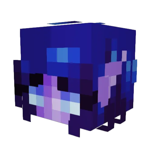 ItsDomaz Minecraft avatar head, 3D render