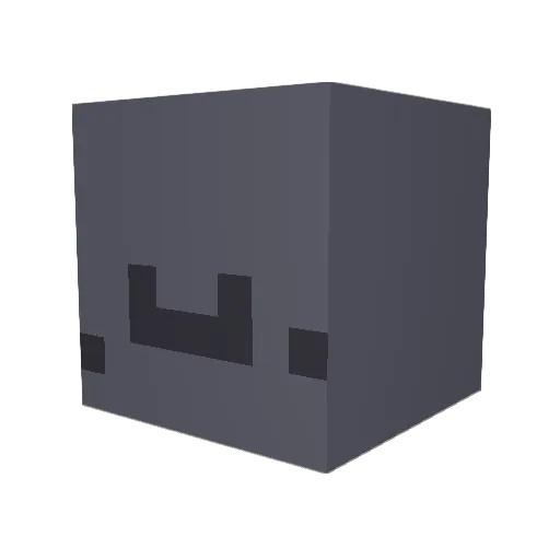 ItsDoodl Minecraft avatar head, 3D render