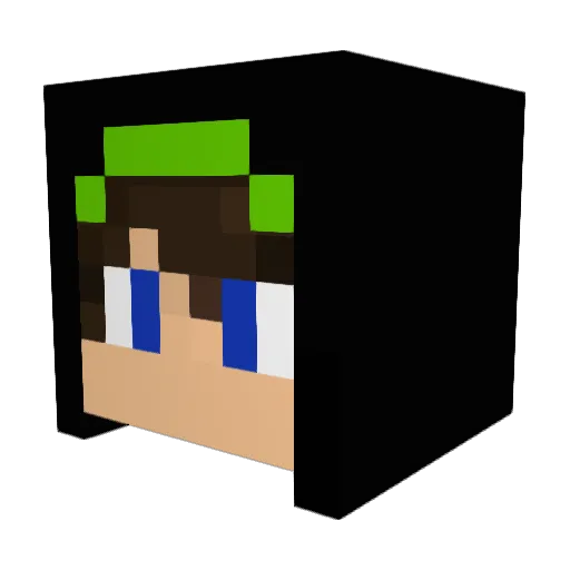 ItsDrExplosion Minecraft avatar head, 3D render