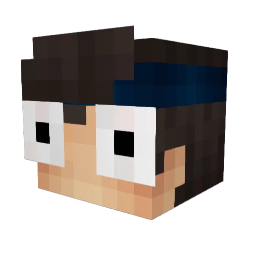 ItsDrexS_ Minecraft avatar head, 3D render