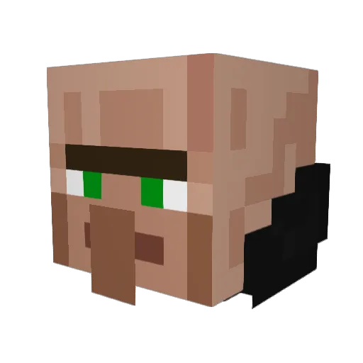 ItsDxlan Minecraft avatar head, 3D render