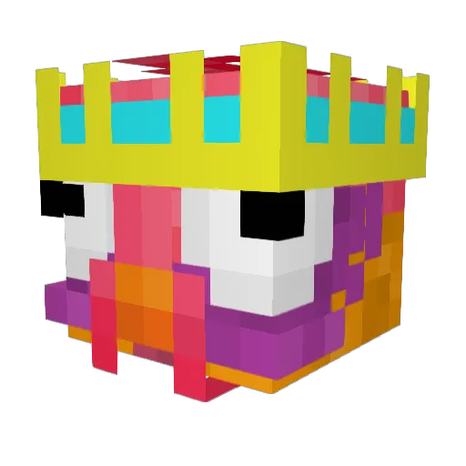 ItsEliias Minecraft avatar head, 3D render