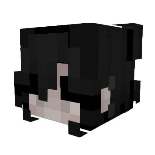 ItsEmberr Minecraft avatar head, 3D render
