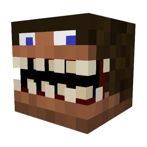 ItsEpicBoss Minecraft avatar head, 3D render