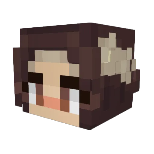 ItsEpy Minecraft avatar head, 3D render