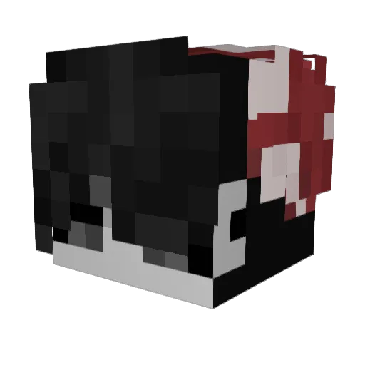 ItsEveIguess Minecraft avatar head, 3D render