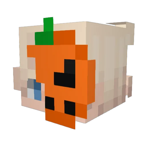 ItsEviler_ Minecraft avatar head, 3D render