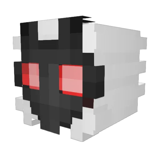 ItsFarkas Minecraft avatar head, 3D render